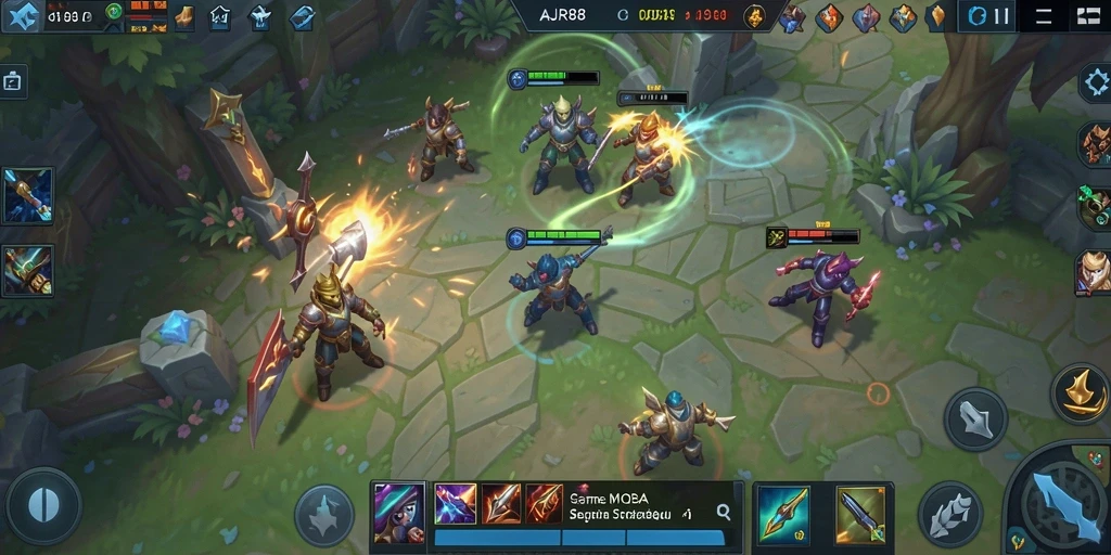 Tampilan gameplay seru dalam AJR88 yang penuh aksi.