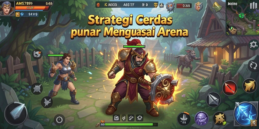 Screenshot gameplay AMS789 menampilkan aksi strategi yang mendebarkan.