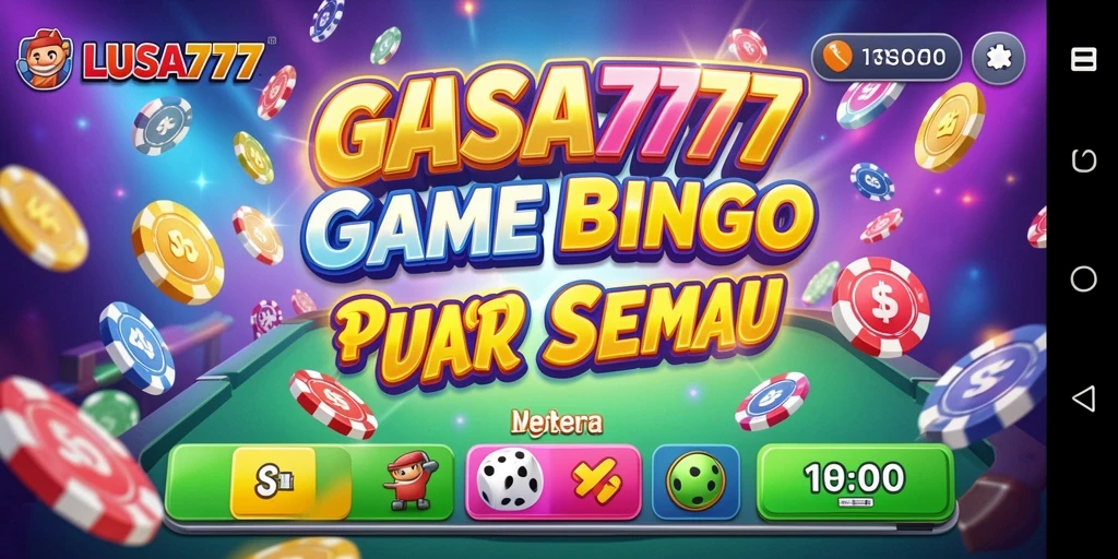 Tampilan gameplay Bingo yang menarik di LUSA777.