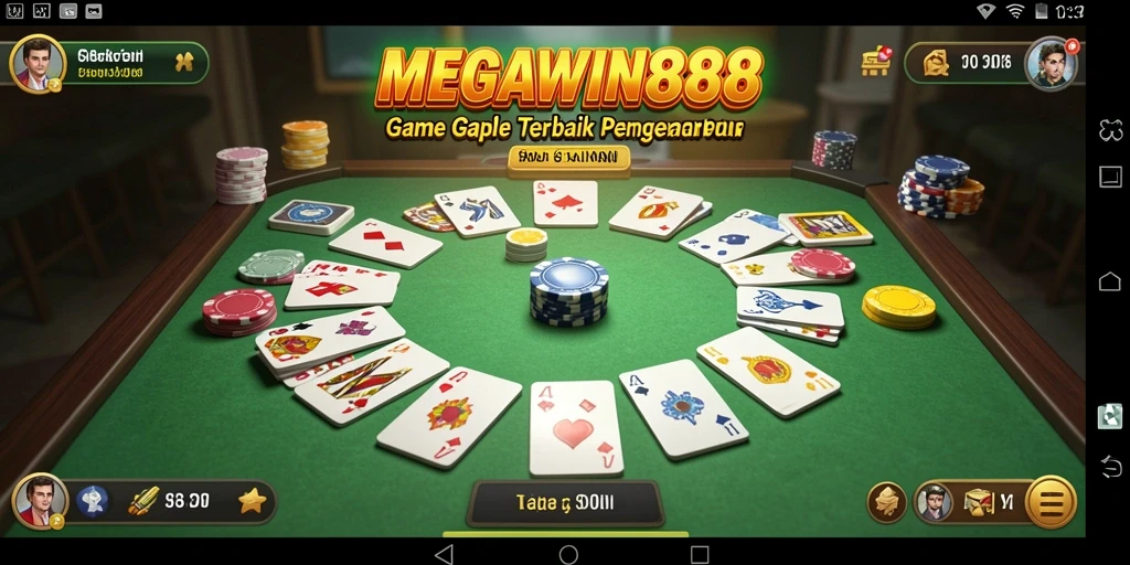 Tampilan gameplay yang seru dalam MEGAWIN888