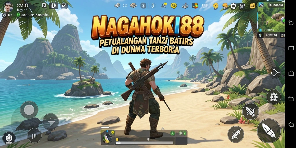 Tampilan menarik dari gameplay Open World NAGAHOKI88 yang memukau.