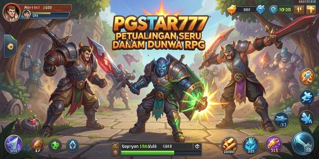 Tangkapan layar menampilkan petualangan RPG yang mendebarkan di PGSTAR777.