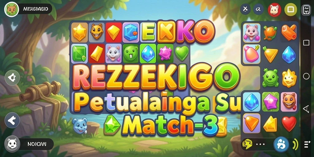 Tampilan permainan <strong>REZEKIGO</strong> yang penuh warna dan menarik.